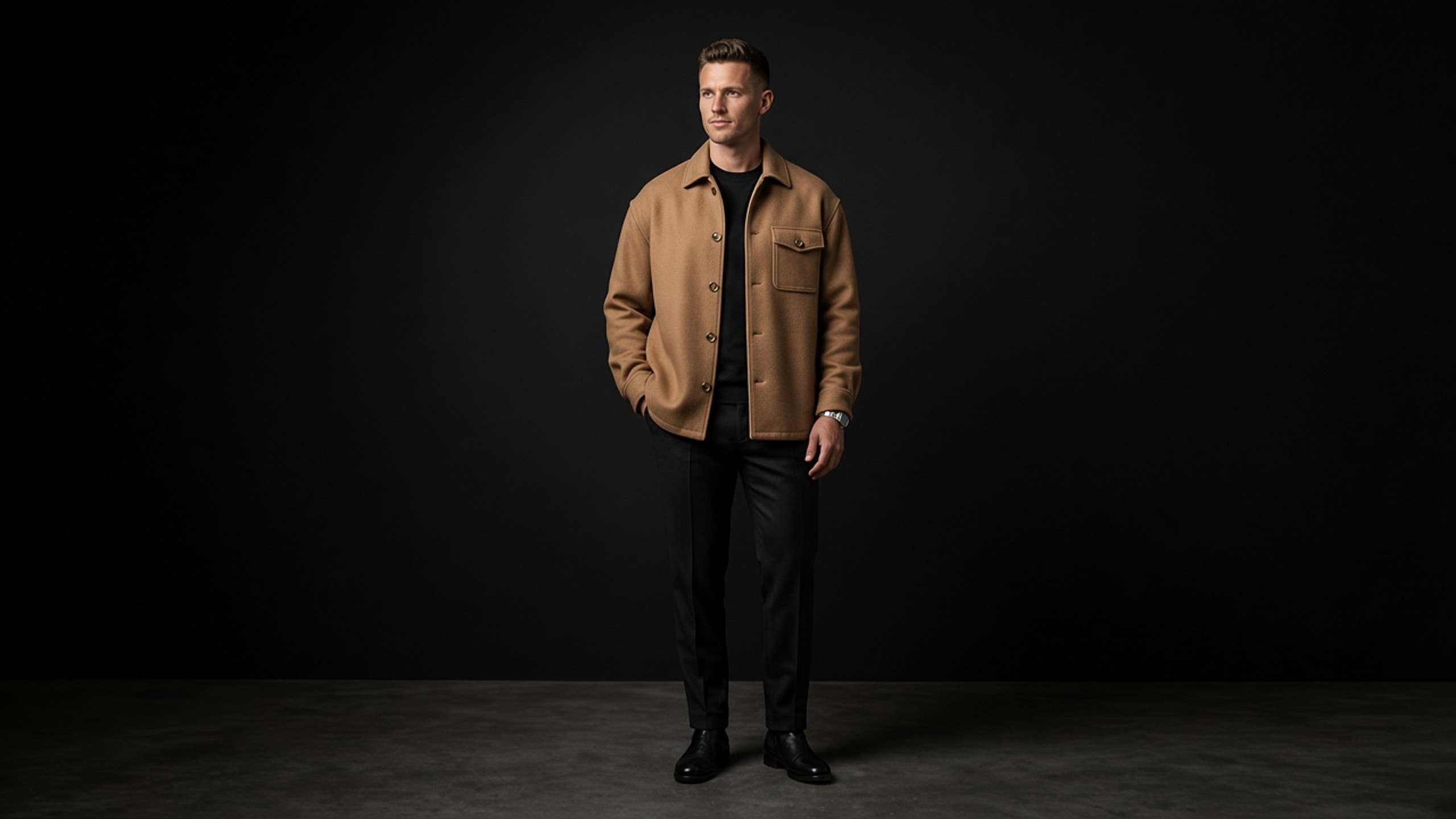 Camel Overshirt