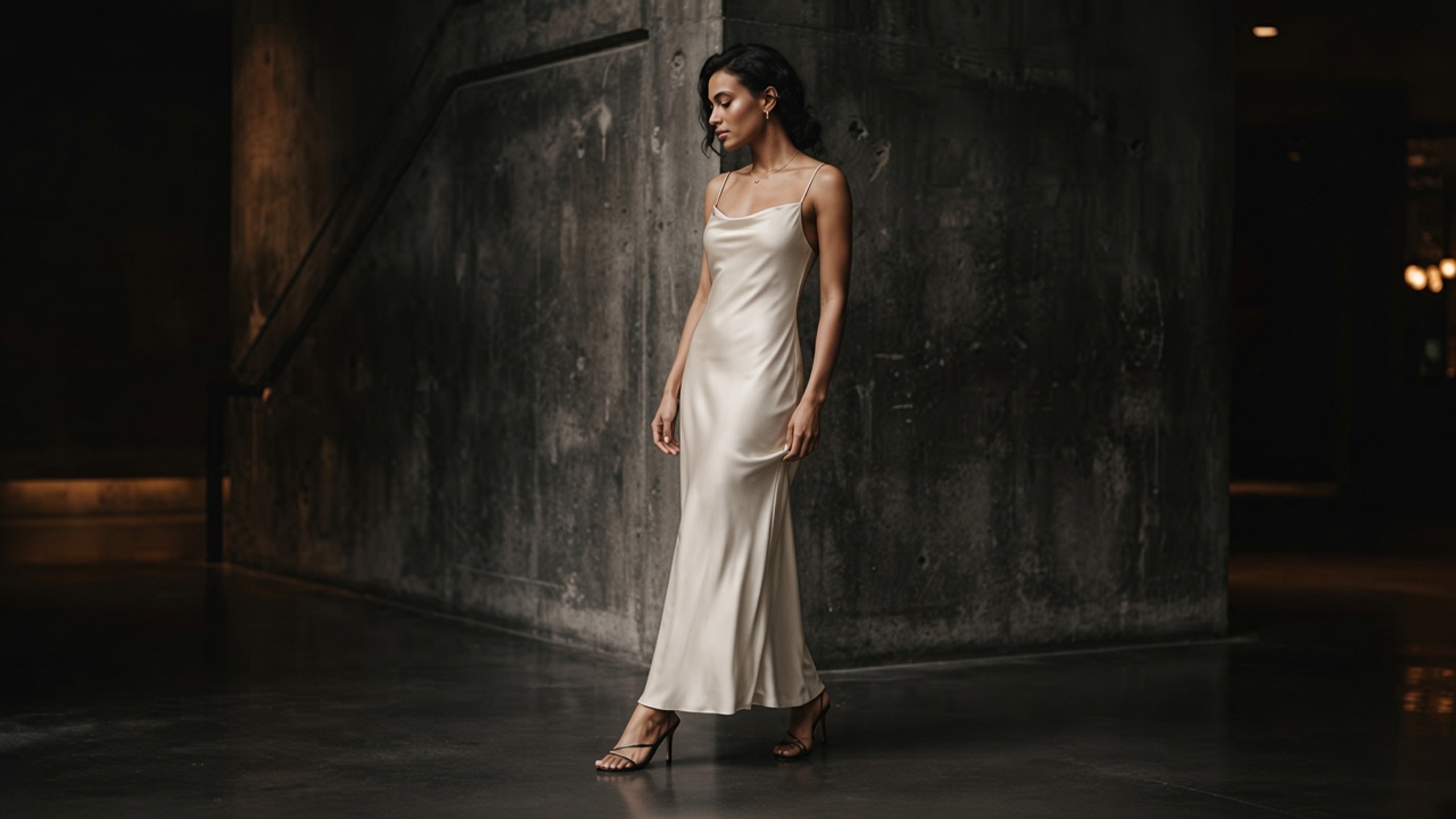 Crepe Evening Slip