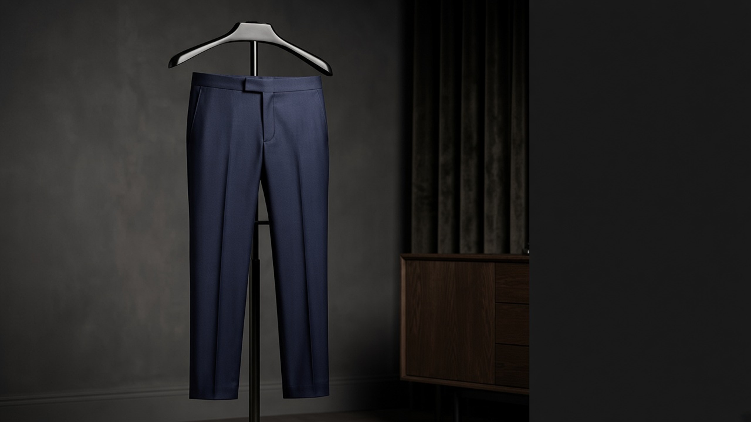 Ink Wool Trouser